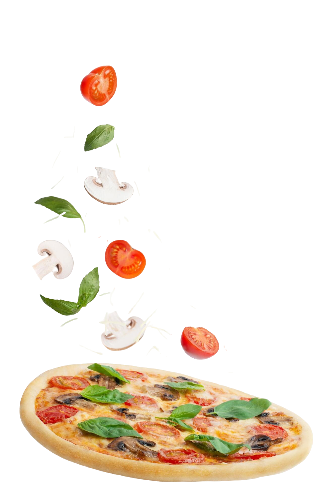 pizza-with-mushrooms-tomatoes-cheese